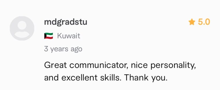 Client review screenshot 9