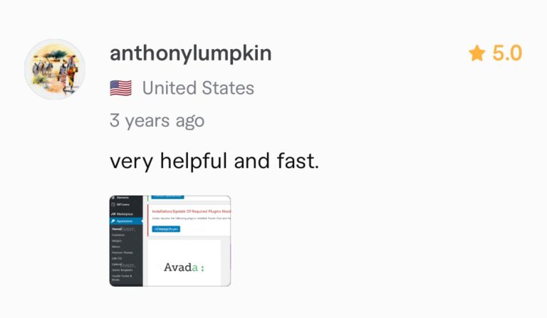 Client review screenshot 12
