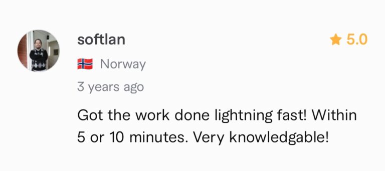Client review screenshot 15
