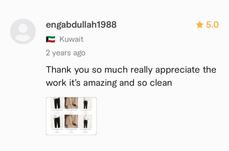 Client review screenshot 16