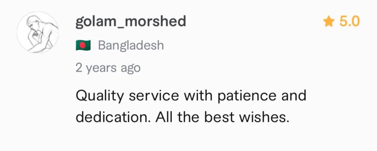 Client review screenshot 18