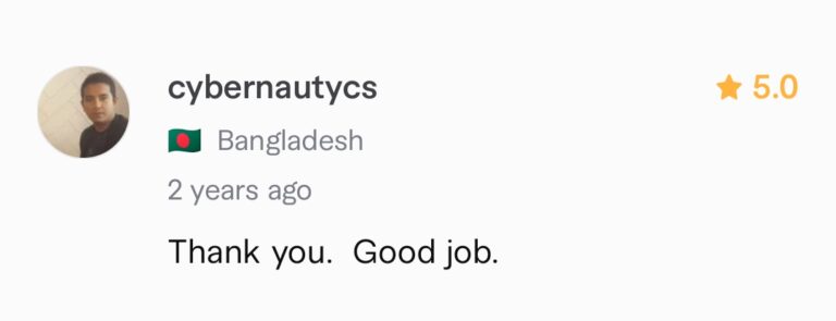 Client review screenshot 21