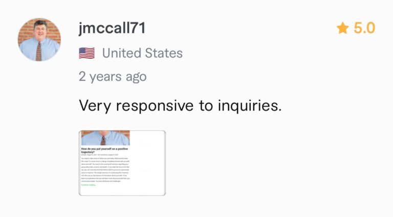 Client review screenshot 25