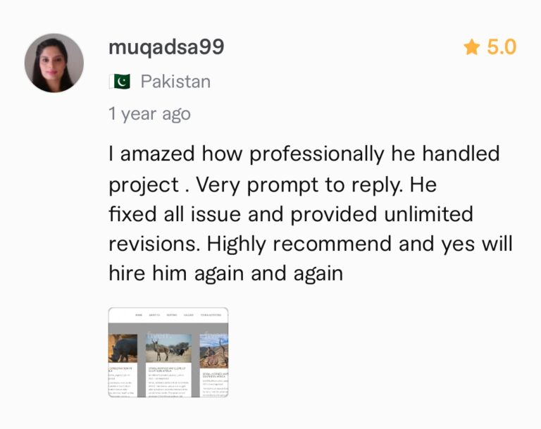 Client review screenshot 33