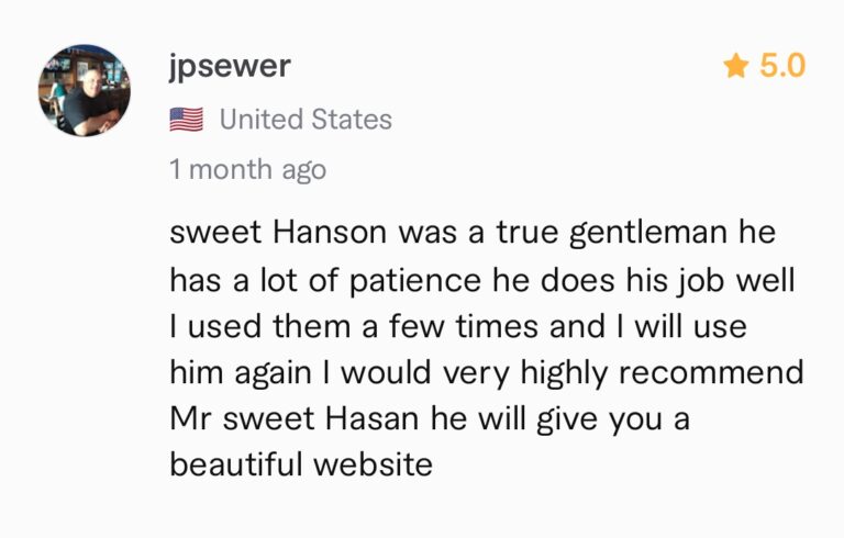 Client review screenshot 42